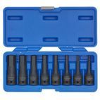 Sealey AK5601 Impact Hex Socket Bit Set 8pc 1/2"Sq Drive additional 1