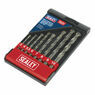 Sealey AK5708 Tungsten Carbide Tipped Masonry Drill Bit Set 8pc additional 3