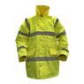 Sealey Hi-Vis Yellow Motorway Jacket with Quilted Lining additional 1