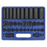 Sealey AK681 Impact Socket Set 32pc Standard/Deep 3/8" & 1/2"Sq Drive Metric/Imperial additional 2