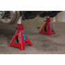 Sealey AAS5000 Axle Stands (Pair) 5tonne Capacity per Stand Auto Rise Ratchet additional 2