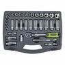 Sealey AK7960 Socket Set 34pc 3/8"Sq Drive 6pt WallDrive&reg; Metric additional 2