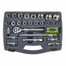 Sealey AK7961 Socket Set 26pc 1/2"Sq Drive 6pt WallDrive&reg; Metric additional 3