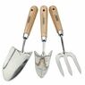 Draper 09565 Stainless Steel Hand Fork and Trowels Set with Ash Handles (3 Piece) additional 2