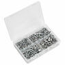Sealey AB029SN Steel Nut Assortment 320pc 1/4"-1/2"UNF DIN 934 additional 1
