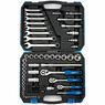 Draper 16364 1/4", 3/8" and 1/2" Sq. Dr. Metric Tool Kit (75 Piece) additional 1