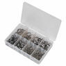 Sealey AB043SE O-Clip Single Ear Assortment 160pc Stainless Steel additional 3