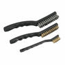 Sealey AK9801 Wire Brush Set Auto Engineer's 3pc additional 1