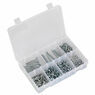 Sealey AB049SNW Setscrew, Nut & Washer Assortment 444pc High Tensile M5 Metric additional 1