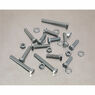 Sealey AB049SNW Setscrew, Nut & Washer Assortment 444pc High Tensile M5 Metric additional 2