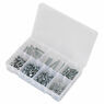 Sealey AB049SNW Setscrew, Nut & Washer Assortment 444pc High Tensile M5 Metric additional 3