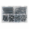 Sealey AB051SNW Setscrew, Nut & Washer Assortment 220pc High Tensile M8 Metric additional 4