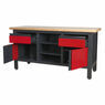 Sealey AP1905A Workstation with 2 Drawers, 2 Cupboards & Open Storage additional 7