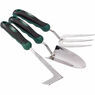 Draper 27436 Stainless Steel Heavy Duty Soft Grip Fork, Trowel and Weeder Set (3 Piece) additional 1