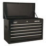 Sealey AP225B Topchest 5 Drawer with Ball Bearing Slides - Black additional 1