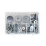 Sealey AB059RW Repair Washer Assortment 240pc M5-M10 Metric Zinc Plated additional 4