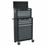 Sealey AP2513B Topchest & Rollcab Combination 13 Drawer with Ball Bearing Slides - Black/Grey additional 2