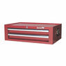 Sealey AP26029T Mid-Box 2 Drawer with Ball Bearing Slides - Red additional 2