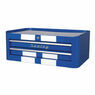 Sealey AP28102BWS Mid-Box 2 Drawer Retro Style - Blue with White Stripes additional 2