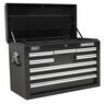 Sealey AP33089B Topchest 8 Drawer with Ball Bearing Slides - Black additional 1