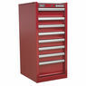 Sealey AP33589 Hang-On Chest 8 Drawer with Ball Bearing Slides - Red additional 5