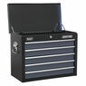 Sealey AP3505TB Topchest 5 Drawer with Ball Bearing Slides - Black/Grey additional 1