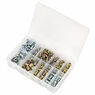 Sealey AB068BPN Brake Pipe Nut Assortment 200pc - Metric & Imperial additional 3