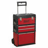 Sealey AP548 Mobile Steel/Composite Toolbox - 3 Compartment additional 1