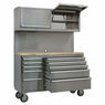 Sealey AP5520SS Mobile Stainless Steel Tool Cabinet 10 Drawer with Backboard & 2 Wall Cupboards additional 2