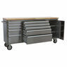 Sealey AP7210SS Mobile Stainless Steel Tool Cabinet 10 Drawer & Cupboard additional 7