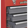 Sealey AP9243BB Tool Chest 3 Drawer Portable with Ball Bearing Slides - Red/Grey additional 3