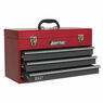 Sealey AP9243BB Tool Chest 3 Drawer Portable with Ball Bearing Slides - Red/Grey additional 4