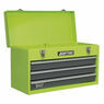 Sealey AP9243BBHV Tool Chest 3 Drawer Portable with Ball Bearing Slides - Hi-Vis Green/Grey additional 3