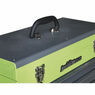 Sealey AP9243BBHV Tool Chest 3 Drawer Portable with Ball Bearing Slides - Hi-Vis Green/Grey additional 4