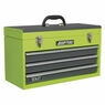 Sealey AP9243BBHV Tool Chest 3 Drawer Portable with Ball Bearing Slides - Hi-Vis Green/Grey additional 1