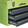 Sealey AP9243BBHV Tool Chest 3 Drawer Portable with Ball Bearing Slides - Hi-Vis Green/Grey additional 7