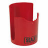 Sealey APCH Magnetic Cup/Can Holder - Red additional 1