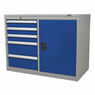 Sealey API1103B Industrial Cabinet/Workstation 5 Drawer & 1 Shelf Locker additional 4