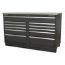 Sealey APMS04 Modular Floor Cabinet 11 Drawer 1550mm Heavy-Duty additional 2