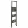 Sealey APSL3 Aluminium Professional Folding Step Ladder 3-Step 150kg Capacity additional 2
