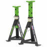 Sealey AS3G Axle Stands (Pair) 3tonne Capacity per Stand Green additional 1