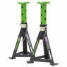Sealey AS3G Axle Stands (Pair) 3tonne Capacity per Stand Green additional 2