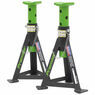 Sealey AS3G Axle Stands (Pair) 3tonne Capacity per Stand Green additional 4