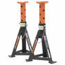 Sealey AS3O Axle Stands (Pair) 3tonne Capacity per Stand Orange additional 4
