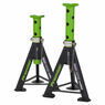 Sealey AS6G Axle Stands (Pair) 6tonne Capacity per Stand - Green additional 4