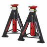 Sealey AS6R Axle Stands (Pair) 6tonne Capacity per Stand - Red additional 3