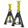 Sealey AS6Y Axle Stands (Pair) 6tonne Capacity per Stand - Yellow additional 4