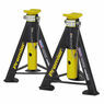 Sealey AS6Y Axle Stands (Pair) 6tonne Capacity per Stand - Yellow additional 3