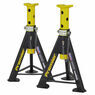 Sealey AS6Y Axle Stands (Pair) 6tonne Capacity per Stand - Yellow additional 1
