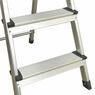 Sealey ASL3S Aluminium Step Ladder 3-Tread EN 131 additional 3